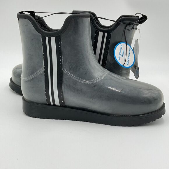 NWT Time and Tru Women’s Winter Boots with Faux Sherpa Lining Black Size 10 New - Picture 6 of 8